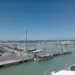 Cattolica, il porto visto da Gabicce Mare