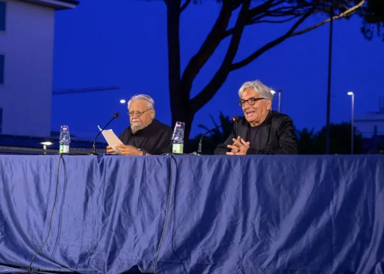 Enzo Bianchi e Gustavo Cecchini
