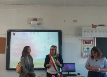 Lara Gobbi in visita