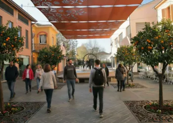 Piazza Matteotti, il rendering