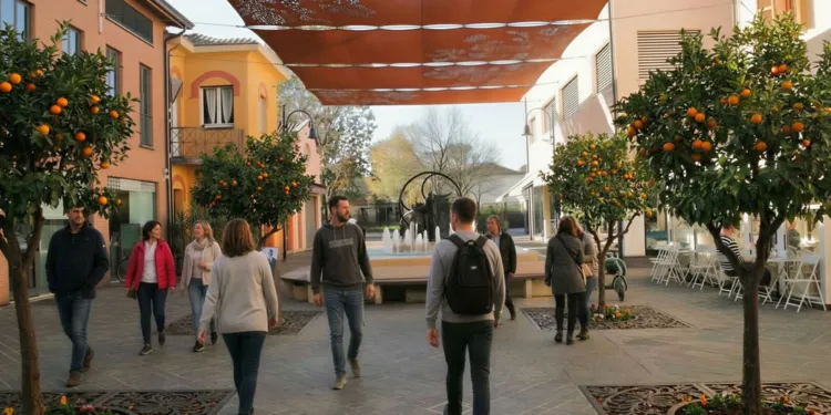 Piazza Matteotti, il rendering