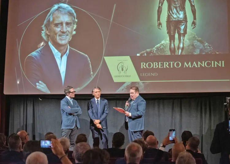 Premiato Roberto Mancini