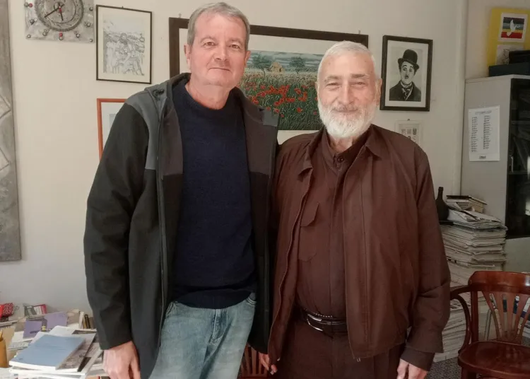 Rolando e padre Bernardo