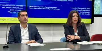 Michele De Pascale e  Gessica Allegni